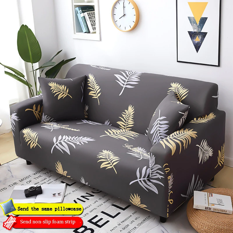 3 местный эластичный диван подлокотник крышка Slipcover стрейч для гостиной Универсальный нескользящий все включено мебель протектор