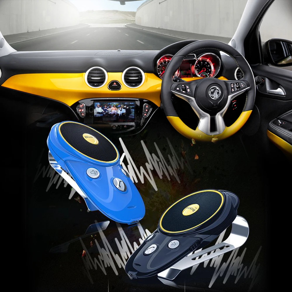 Громкая связь Bluetooth автомобильный комплект Солнцезащитный козырек динамик авто беспроводной динамик телефон автомобильный комплект для телефона Hands Free 5