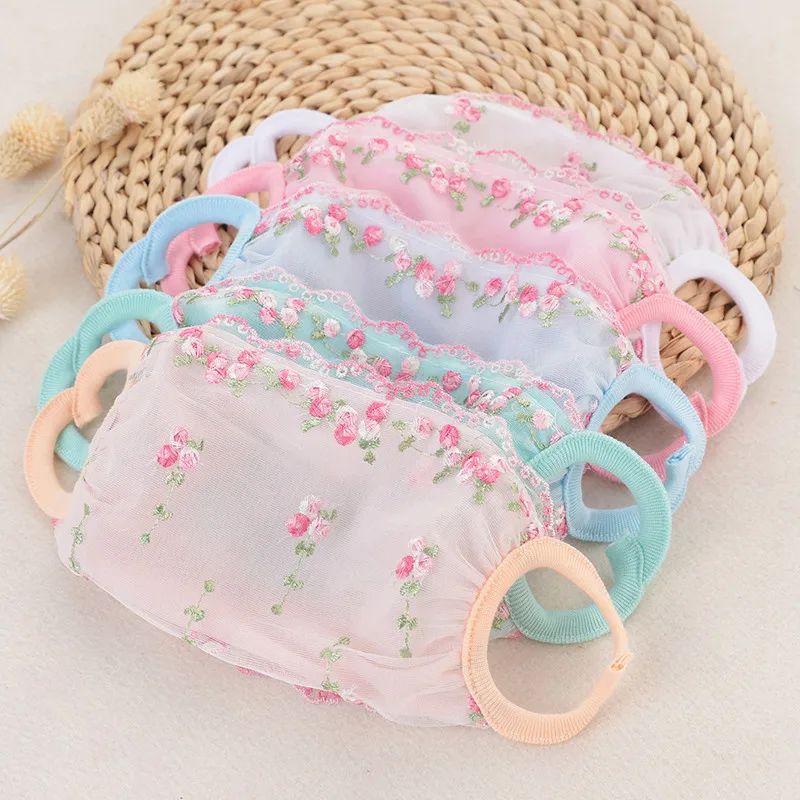 Женская Солнцезащитная маска из искусственного шелка с цветочным принтом