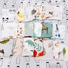 Детские квадратные полотенца из мягкое полотенце для лица муслина, четырехслойные марлевые, жаккардовые, для кормления, Слюнявчики, платок для детского сада