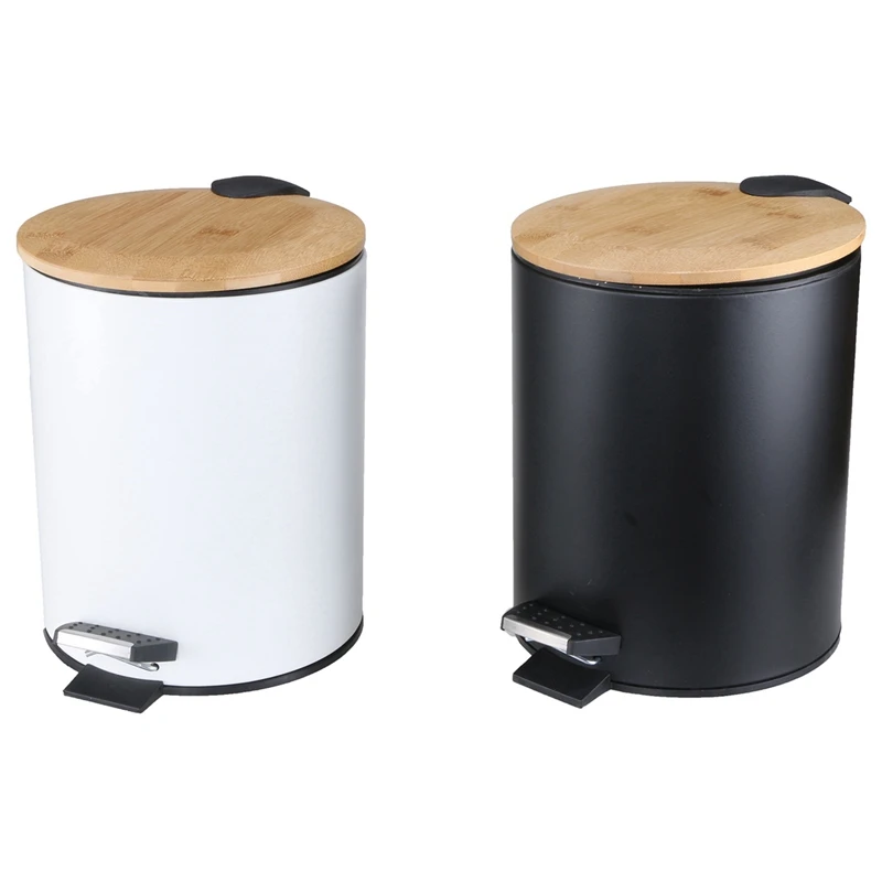 

2 шт., корзина для косметики из бамбука, 5 л