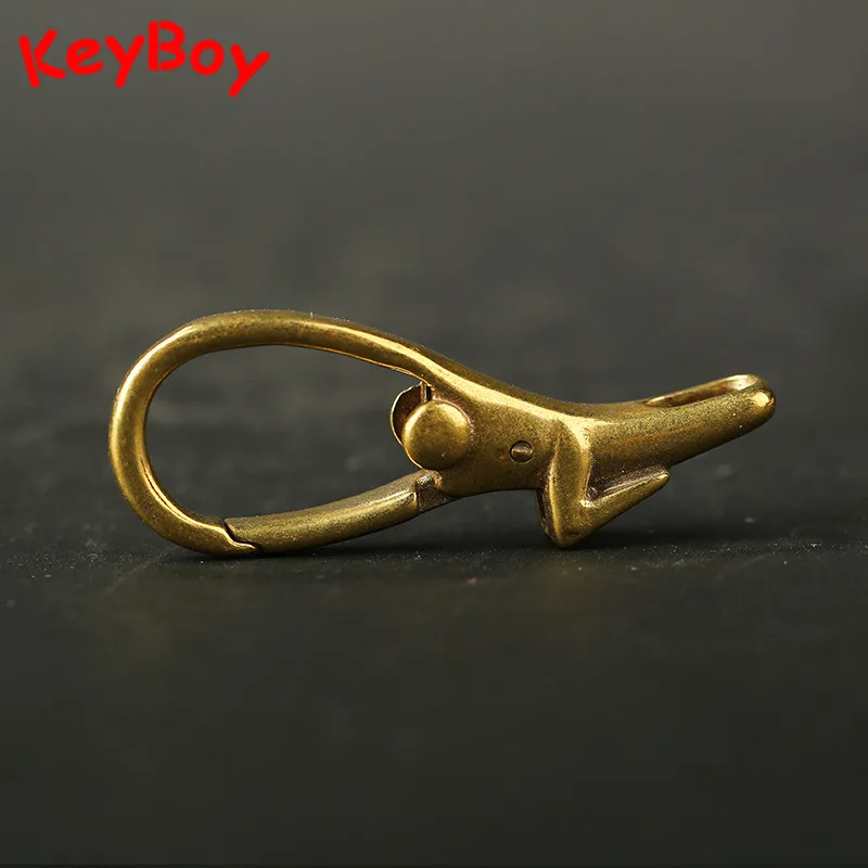 Латунный ретро брелок ручной работы для спортивной гимнастики злодей весенний