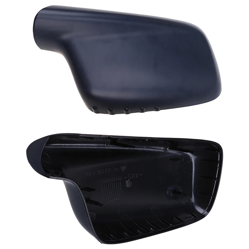 Abs Black Side Rearview Mirror Cover Trim Door Rear View Mirrors Frame Car Accessories Fit Bmw E46 E65 E66 E67(Left) | Автомобили и