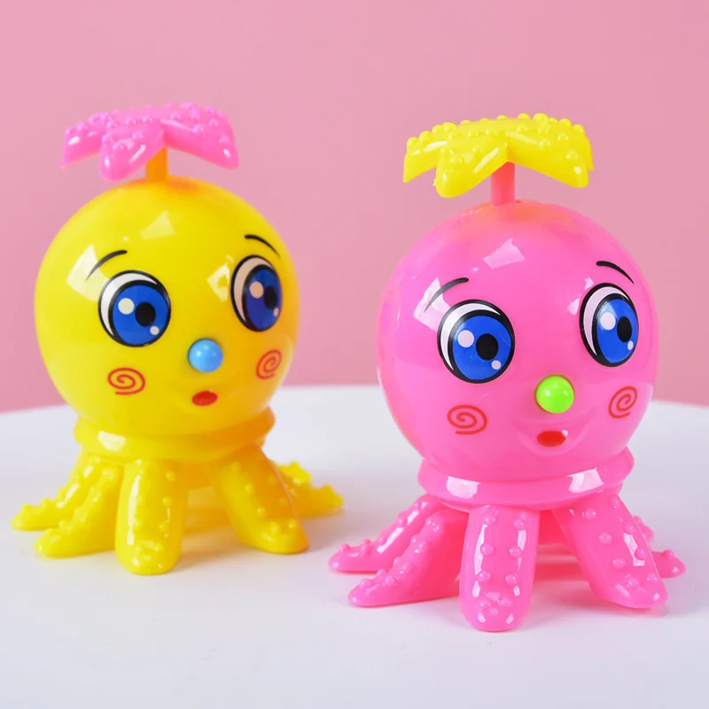 

toys Night children's market creative for children gifts new strange cartoon chain wind up small Octopus Clockwork toy
