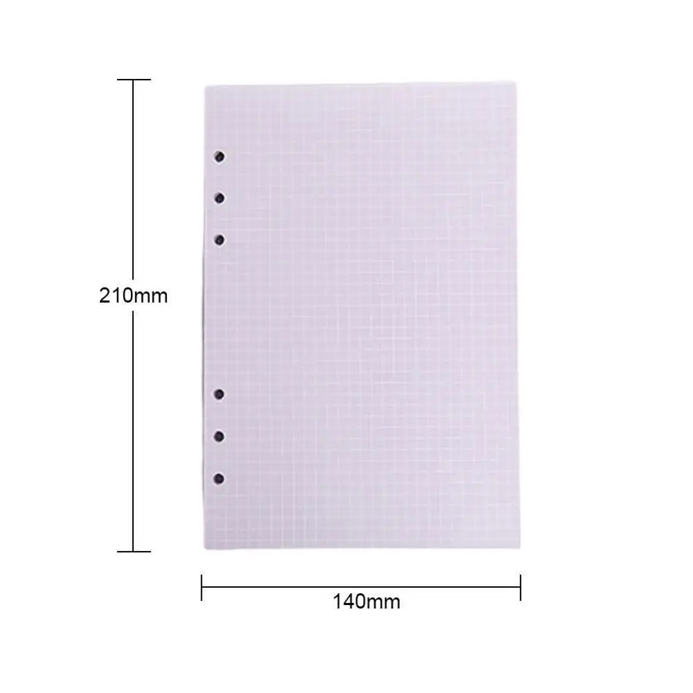 Отрывными листами Тетрадь Бумага пополнения связующего с потайными страницами
