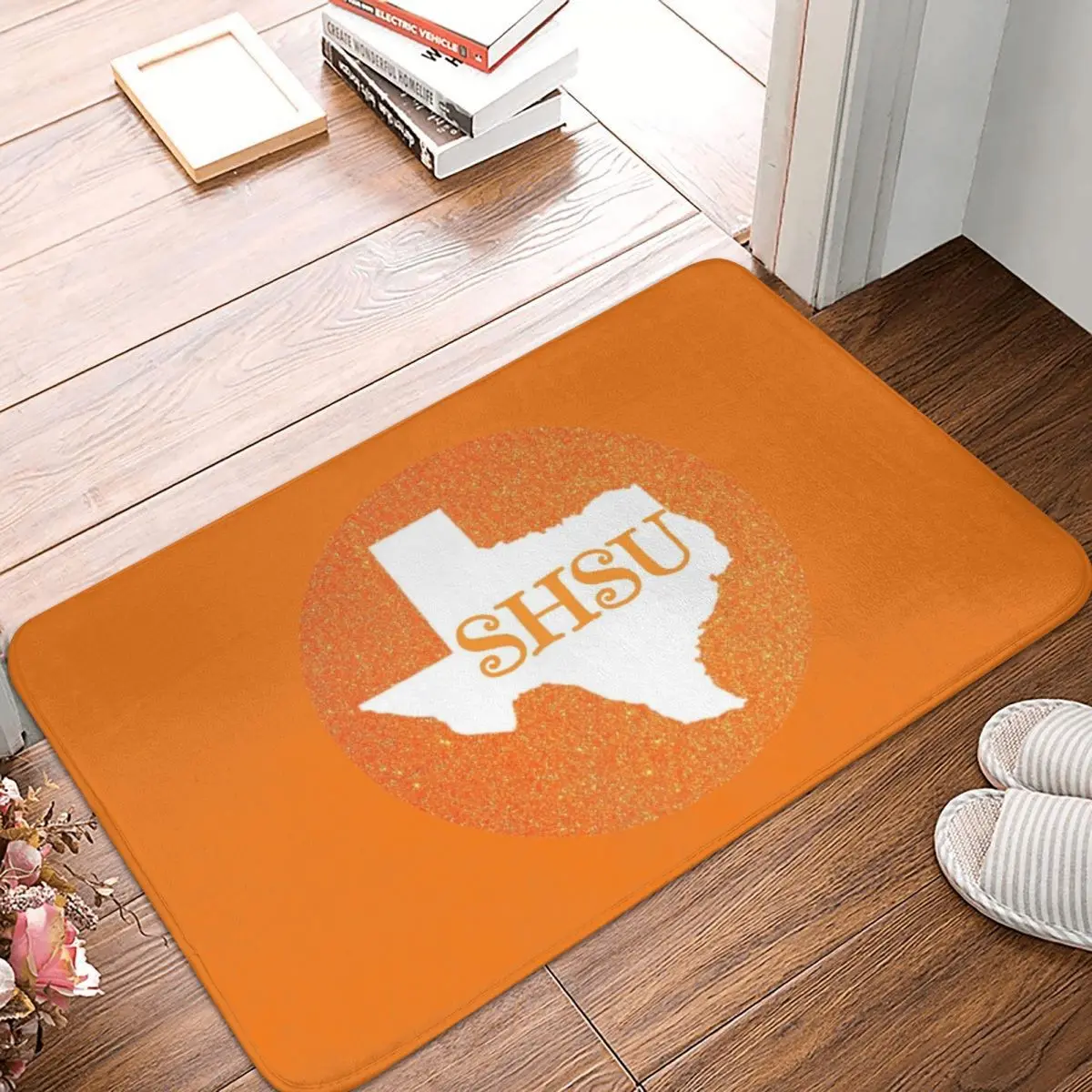 

Sam Houston State University Doormat Carpet Mat Rug Polyester Non-Slip Floor Decor Bath Bathroom Kitchen Balcony 40*60