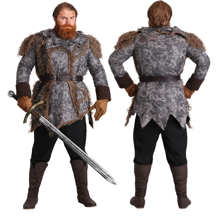 

Halloween Adult Role Play The Viking savage Vikings Gone Wild cosplay warrior costume
