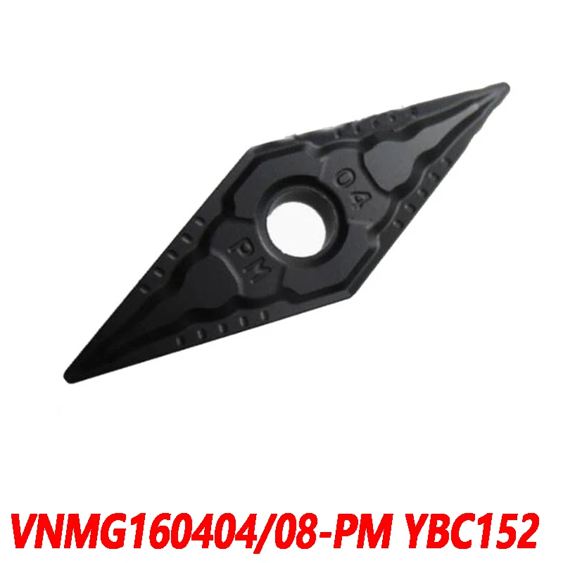 

100% Original VNMG VNMG160404-PM YBC152 VNMG160408-PM 10pcs Carbide insert CNC lathe blade Quality assurance High Efficient