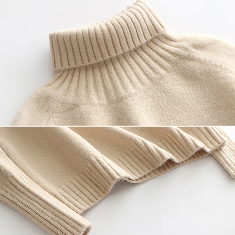SURMIITRO Autumn Winter Sweater Women Turtleneck 2021 Long Sleeve Tricot Sweaters And Pullovers Female Knitted Jumper Knitwear | Женская