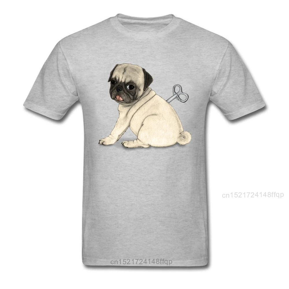 Трендовая футболка 2018 с рисунком собаки сидя мопса для парней забавные мужские