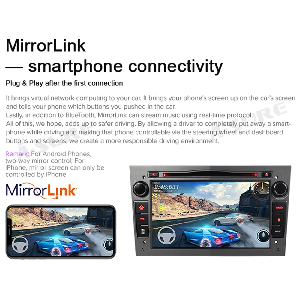 A-Sure 2 Din Android 9 0 радио gps для Vauxhall Opel Corsa Antara Astra Vectra Meriva Zafira Vivaro dvd-плеер стерео