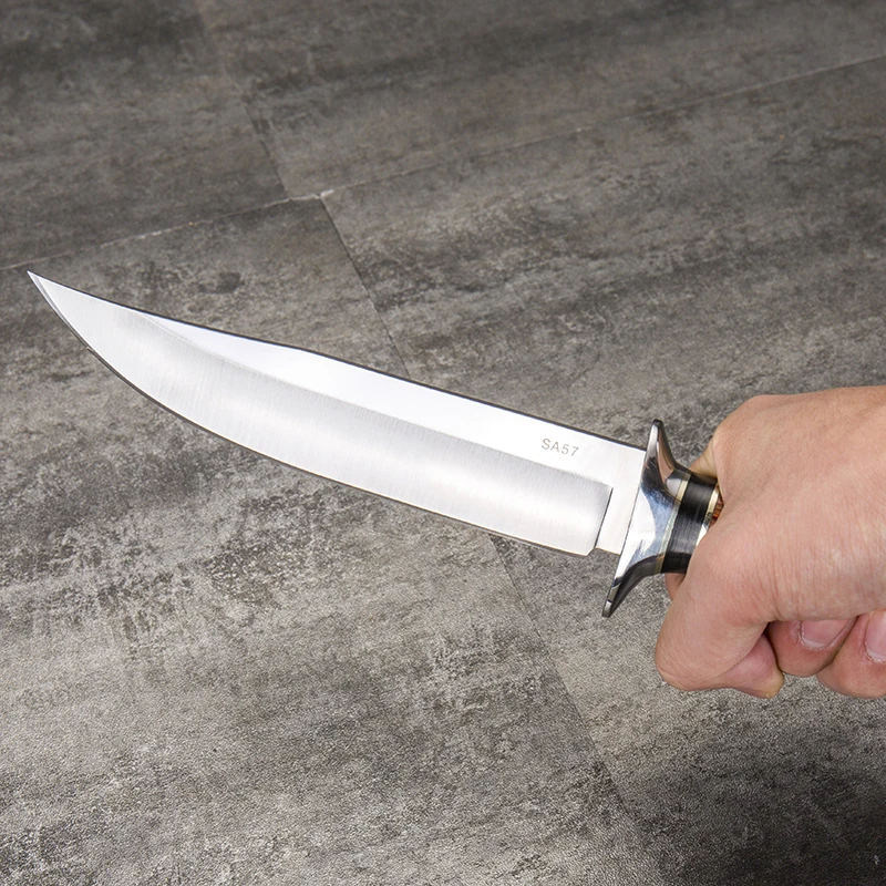 DuoClang высокопрочный нож для выживания на открытом воздухе полный охоты 5Cr13Mov