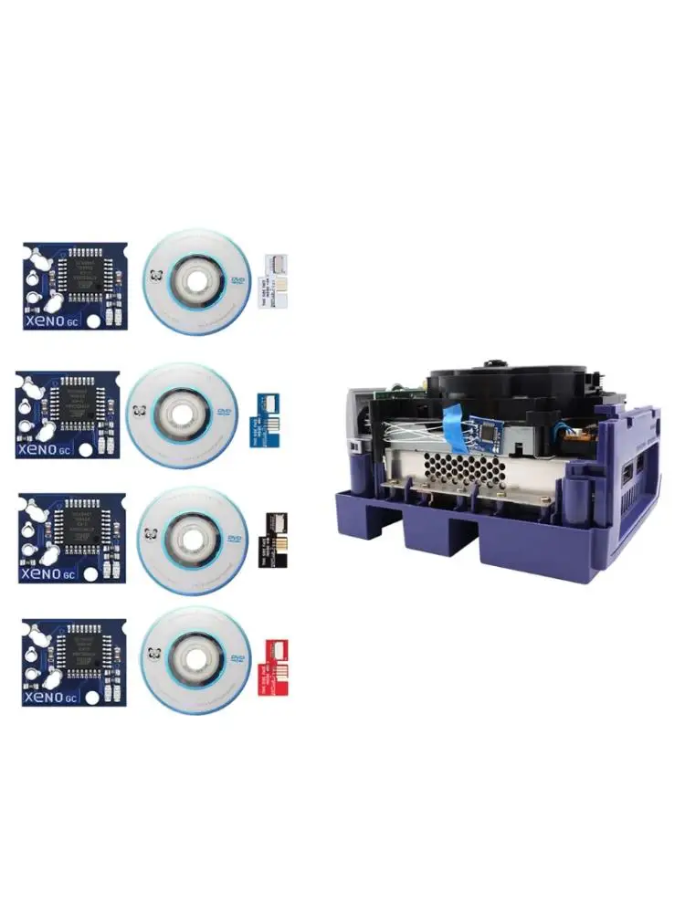 Чип SD2SP2 адаптер карты мини диск DVD наборы для игровой консоли NGC Upgrad | Электроника