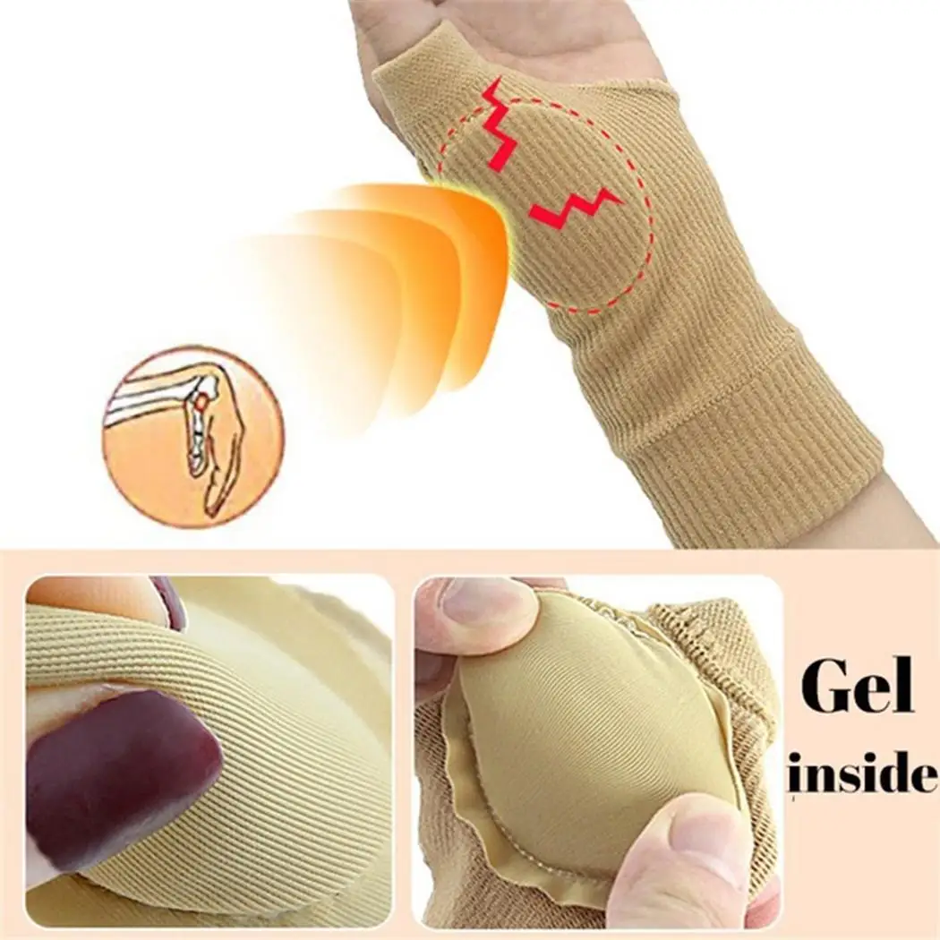 1 пара дышащие перчатки для поддержки запястья 2 цвета женщин и мужчин