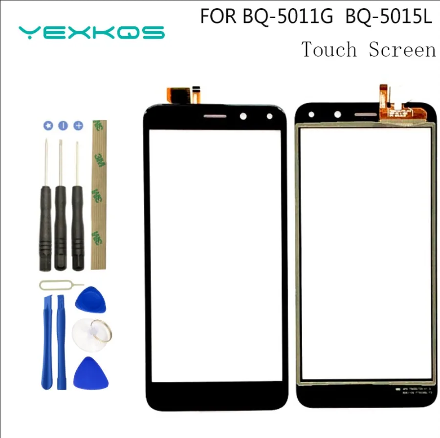 

new original Black sensor Touchscreen For BQ BQ-5011G BQ 5011G Fox View / BQ-5015L 5015L First Touch Screen Digitizer Screen