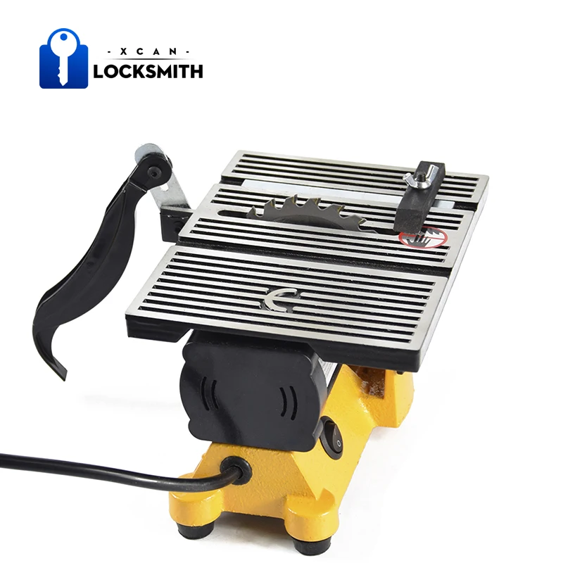 

Настольная мини-пила XCAN 60 Вт для деревообработки ручной работы, Настольная пила «сделай сам» для хобби, модель ремесла, режущий инструмент, ...