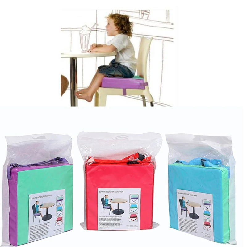 

Children Highchair Seat Booster Toddler Feeding Seat Cushion Kids Chair Increased Pad for Dining Table