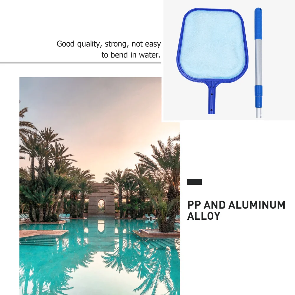 

1 Set Telescopic Cleaning Net Aluminum Rod Fishing Net Fishing Net Leaf Catcher