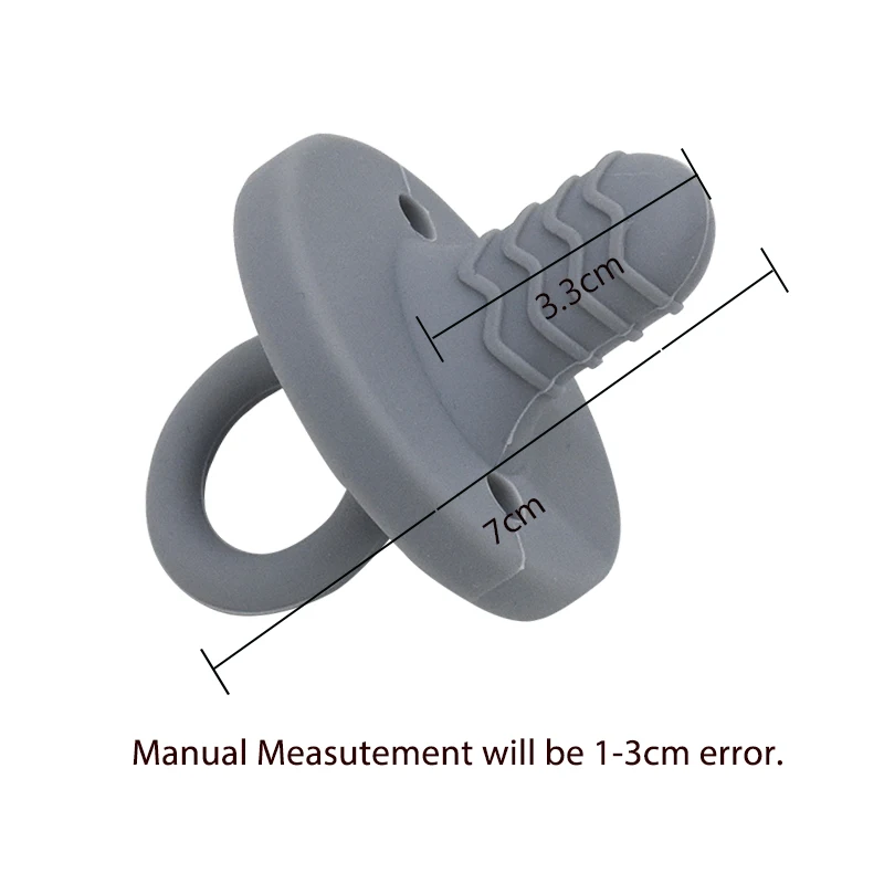 

Newborn Chews Food Grade BPA Free Silicone Teethers Infant Pacifier Teething Beads Baby Teether Toy Newborn Gifts Baby Stuff