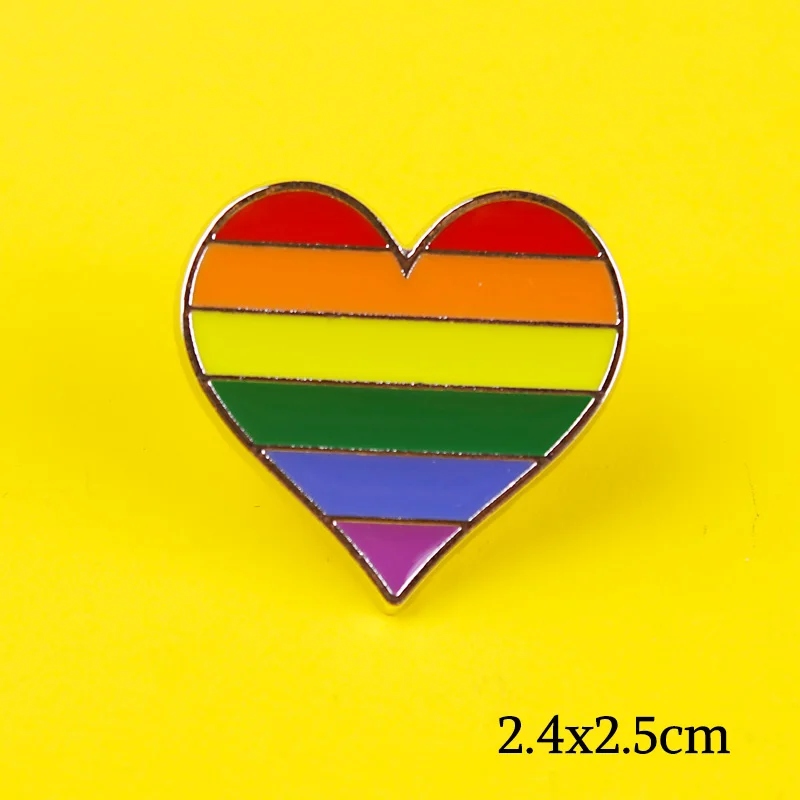 Мультфильм контакты рок значки на одежде геи ЛГБТ металлические рюкзаке под