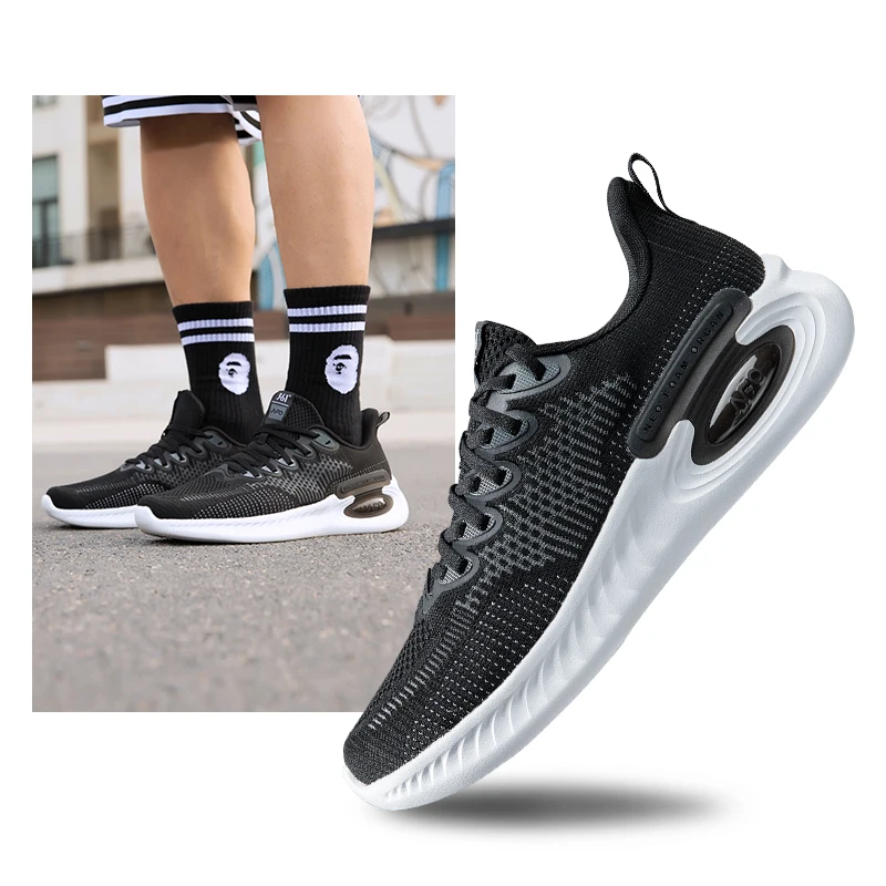 

361 men's shoes sports shoes 2021 summer new mesh breathable shoes 361 light soft sole shock absorption running shoes