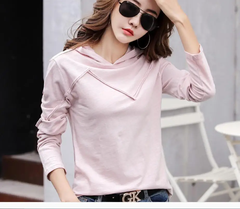 

2021 spring and autumn Long sleeve Women's T-shirt
