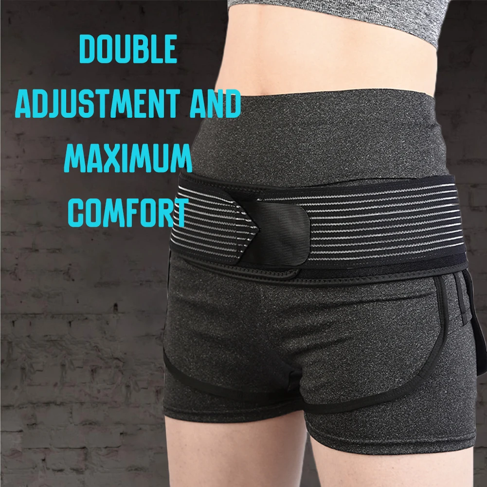 

Breathable Anti-Slip Pelvic Lower Back Support Brace for Men Women Pain Relief for Sciatica Pelvis Lumbar Nerve and Leg Pain