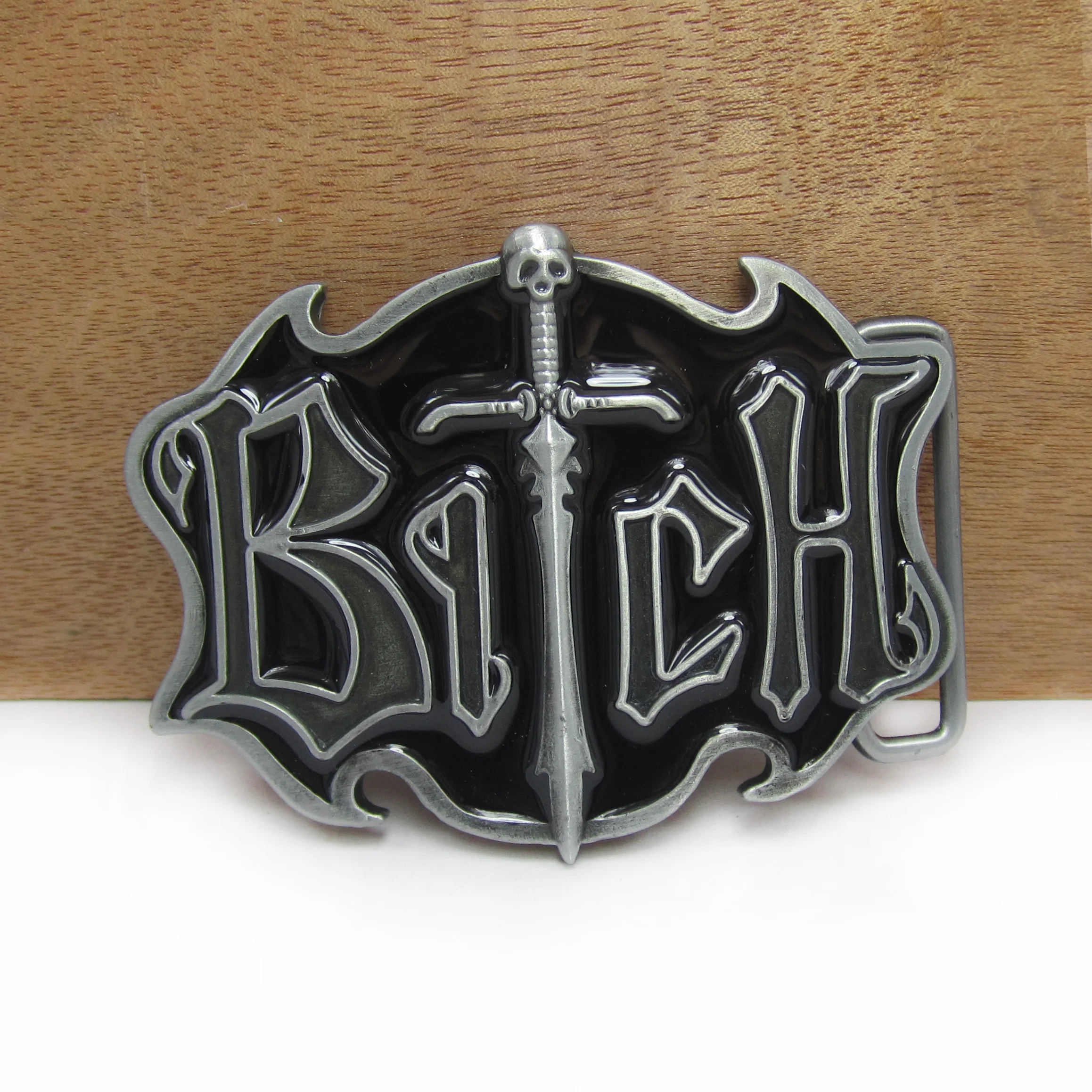 BuckleClub Ретро стиль цинковый сплав крест Череп джинсы подарок ковбойский ремень