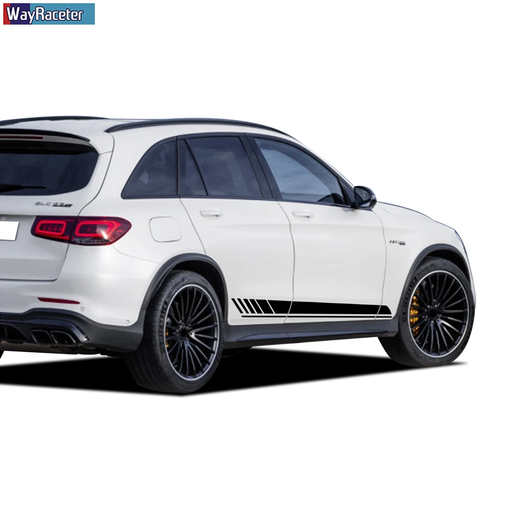 Наклейка на юбку с боковыми полосками Edition 1 наклейка для Mercedes Benz GLC Class X253 Coupe C253