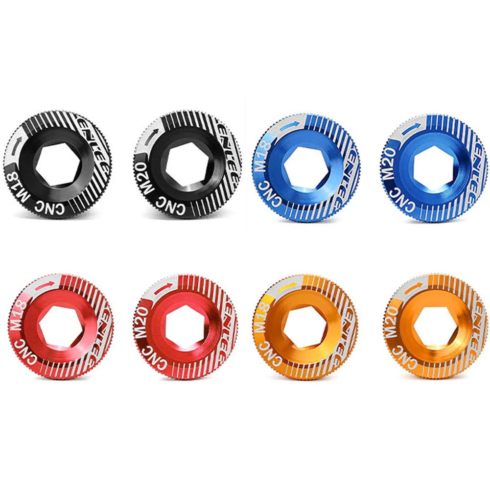 

MTB Bicycle Chainwheel Screws Metal Cycling Chainring Wheel Bolt Screws M18/M20 Bolt Bicycle Crankset Cover Bolts