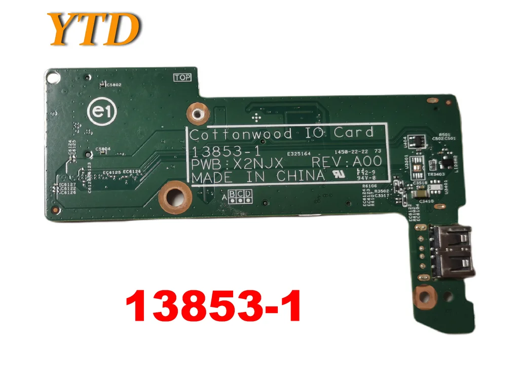 

Original for DELL 11 3147 3157 3000 13 7348 7347 13 7000 Series Laptop Redwood IO BD Board 13853-1 tested good free shipping