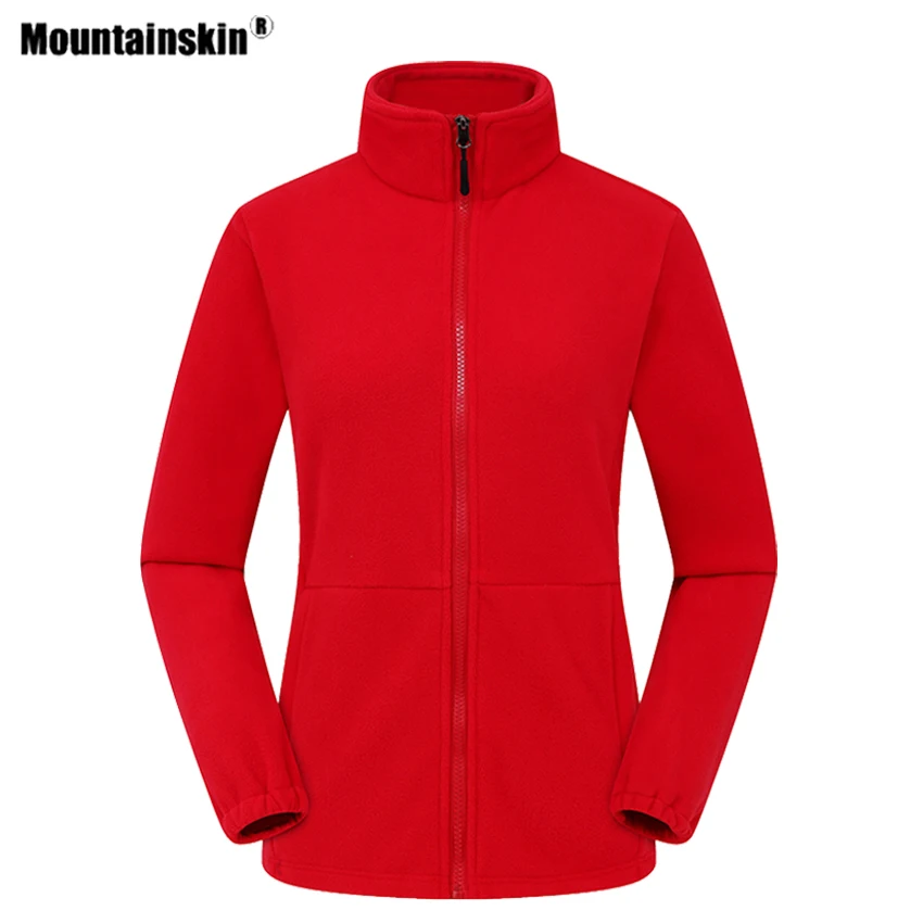 Теплая куртка Mountainskin для мужчин и женщин флисовая занятий спортом на открытом