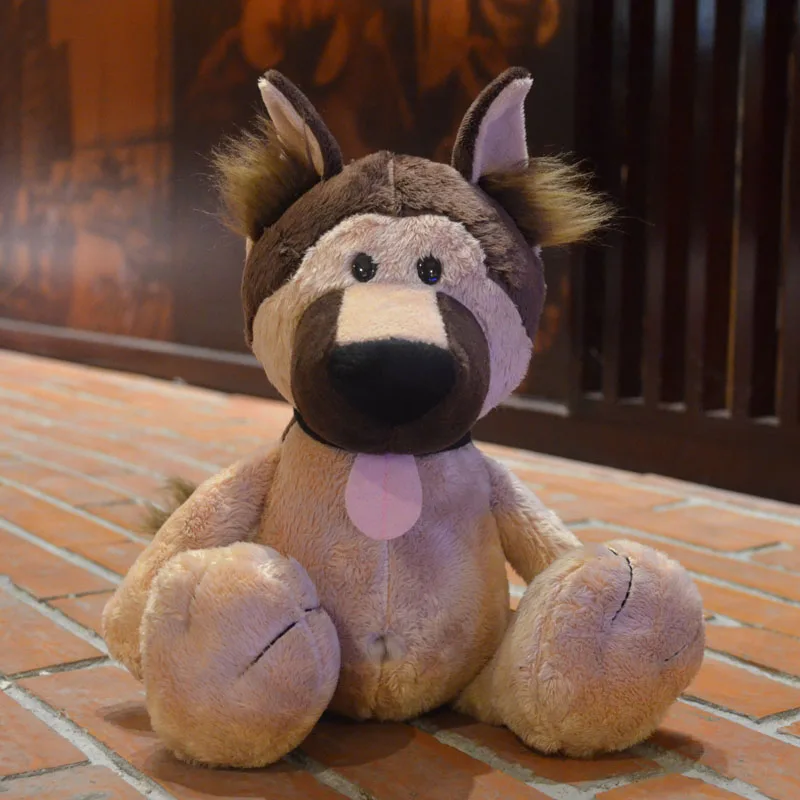 

Dog Shaped Plush Pillow wolf dog Lifelike schnauzer Shepherd Husky Hound Shar Pei Spotty Dog Stuffed Kids Adults Collection