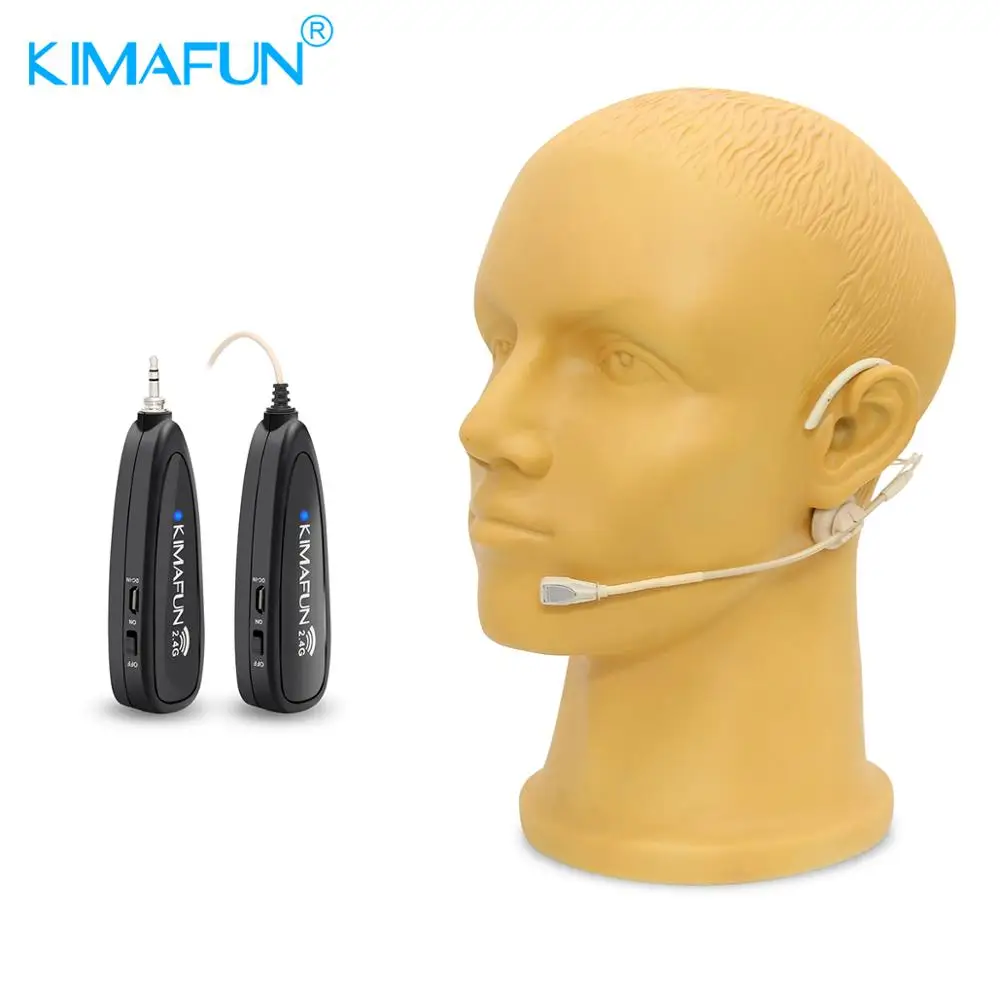 KIMAFUN KM-G160 2 4G беспроводной микрофон профессиональные микрофоны для пения на сцене