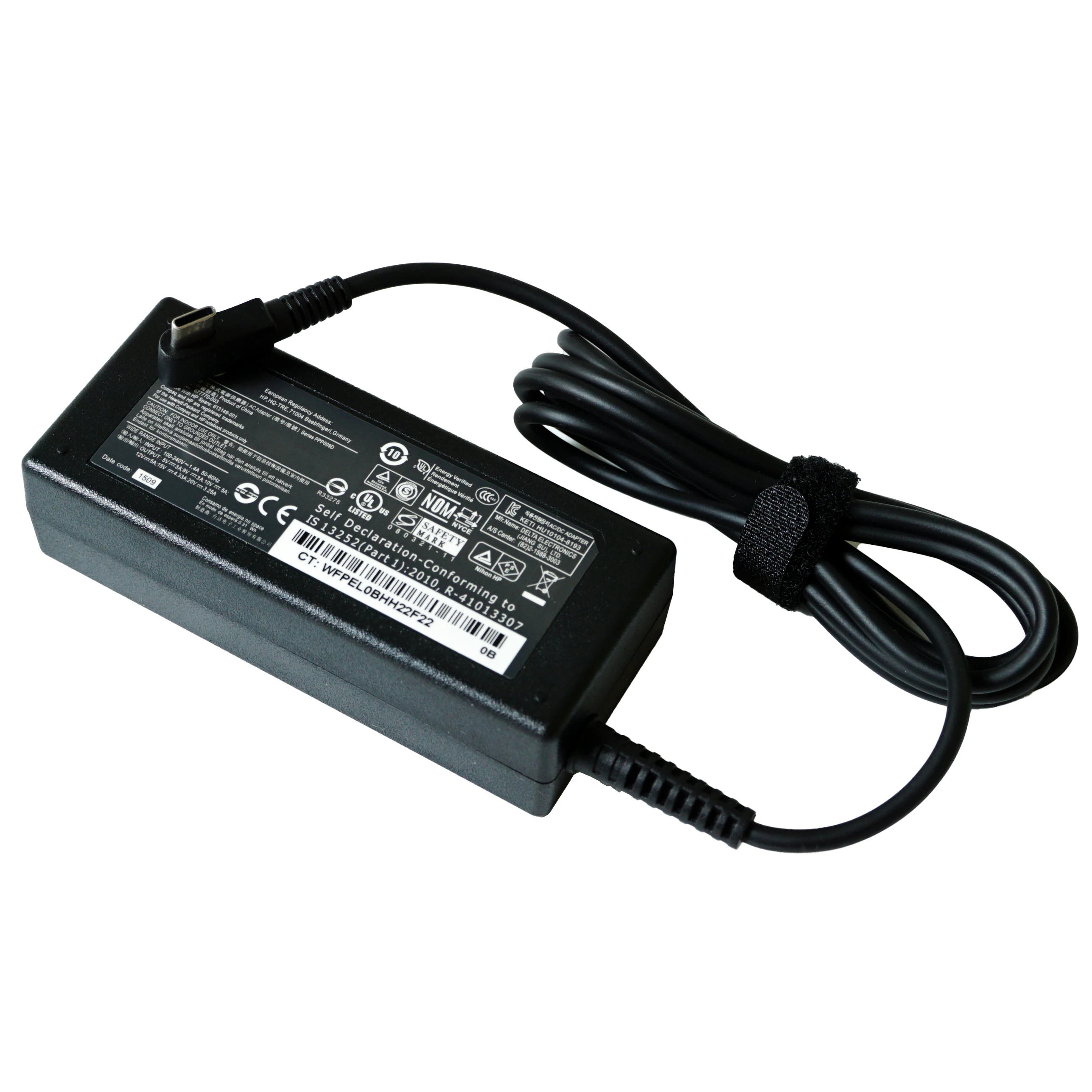 

65W USB Type C Charger Adapter for HP Pavilion x2 12-B017CA 12-B020NR 12-B096MS 815049-001 815033-850 Laptop Power Supply Cord