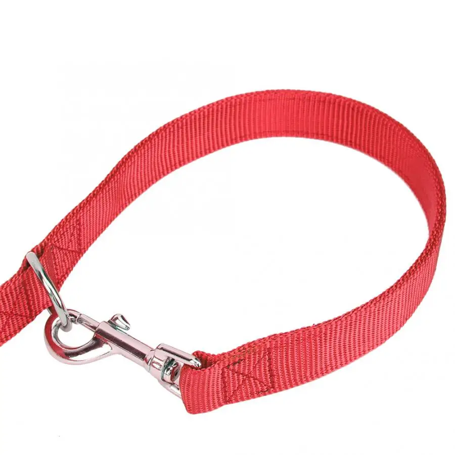 Новый стиль 2 м двойная пряжка нейлоновый гибкий поводок для собак прогулок с