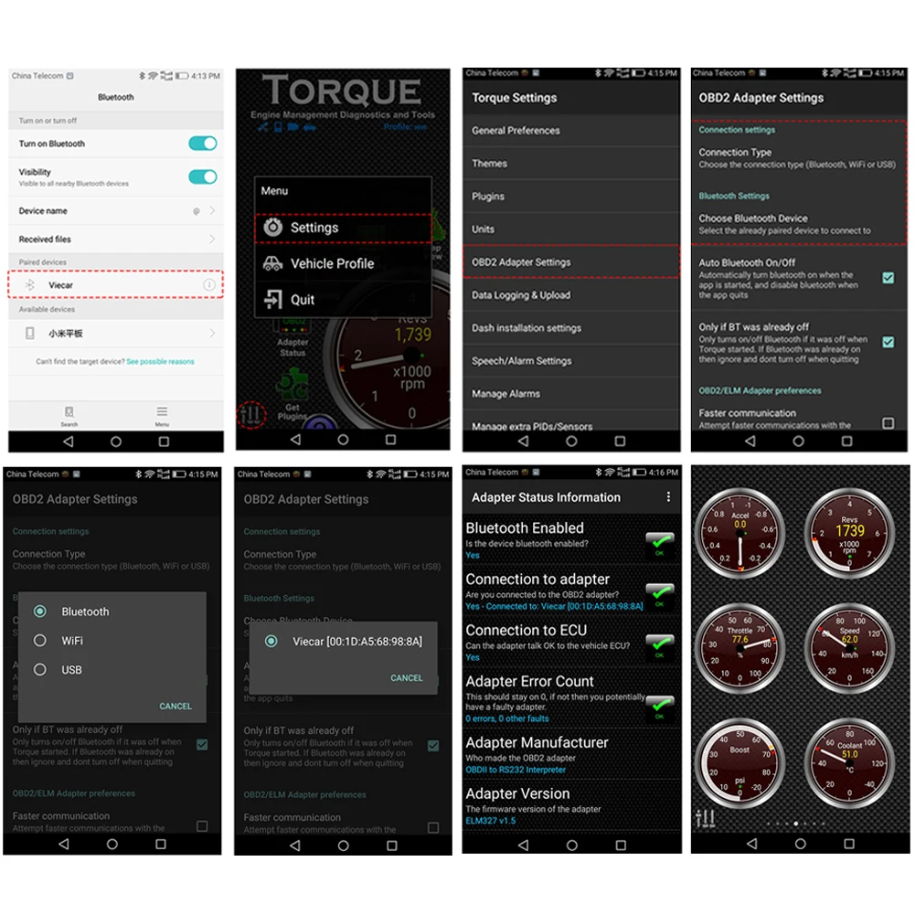 

Car Diagnostic Tools Automotive Scanner Vehicle Viecar 4.0 Bluetooth V4.0 BLE OBD2 Diagnostic Scanner for iOS Android