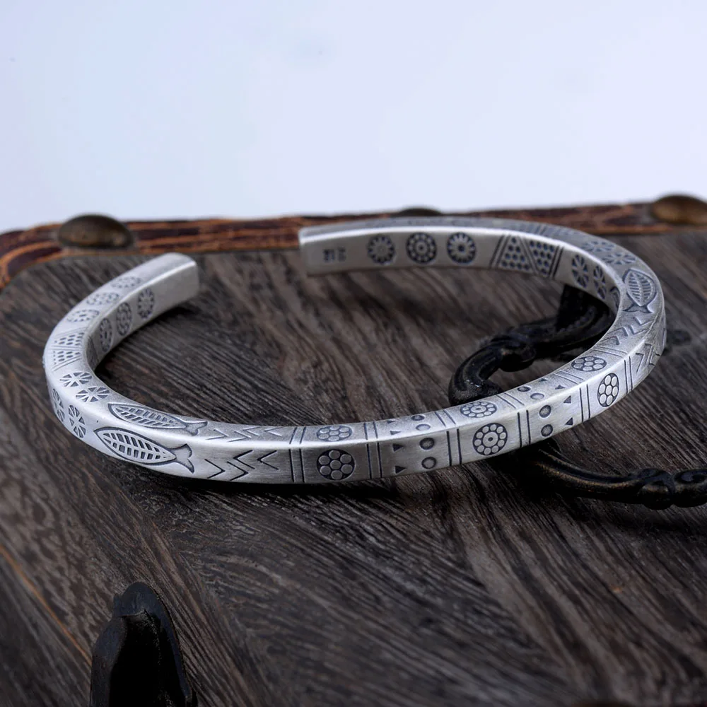 Мифический возраст реального 925 стерлингового серебра в винтажном этническом