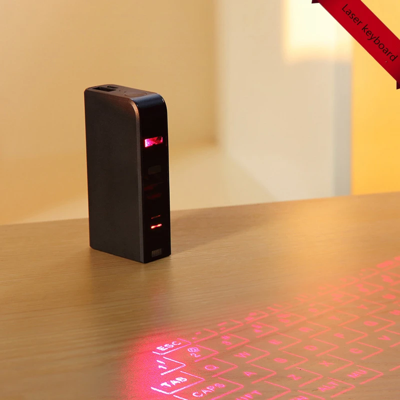 Компактная портативная лазерная клавиатура KB326 креативная офисная игровая мини