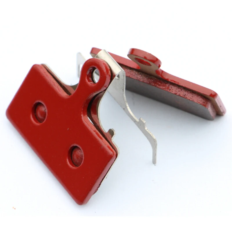 4 пары (8 штук) Красный дисковые велосипедные тормозные колодки аксессуары для