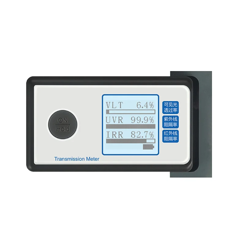 

Portable Solar Film Transmission Tester Meter UVR IRR VLT