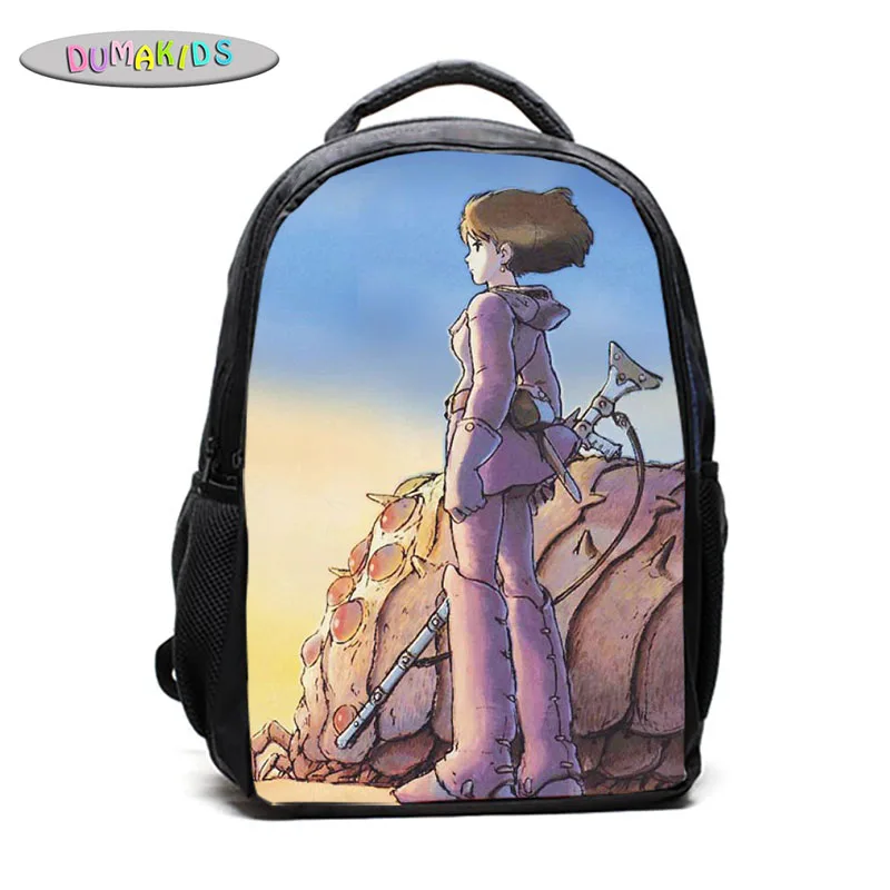 Модный рюкзак с 3D рисунком Тоторо сумка через плечо из полиэстера оптовая