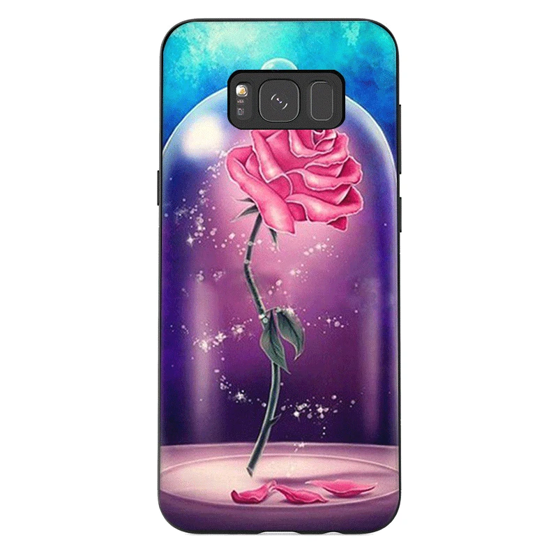Чехол для телефона для samsung J6 A70 A60 A50 A40 A20 A30 A10 A7 A6 A5 A3 A8 A9 чехол Красавица и Чудовище оболочки - Цвет: B9