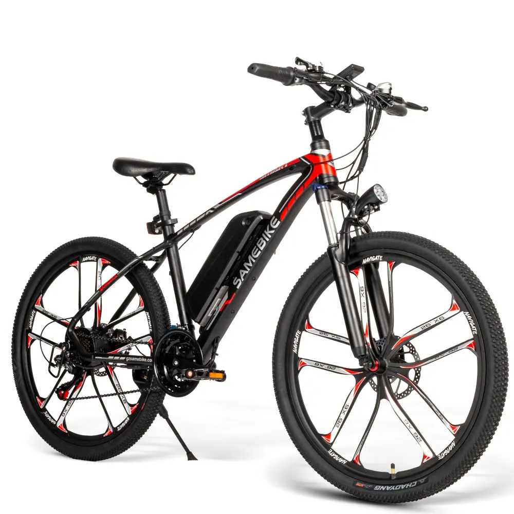 

USA Stock Original SAMEBIKE MY-SM26 Electric Bicycle 30km/h 48V 8AH 350W 80KM Smart Foldable E-Bike 26'' Moped Electric Bike