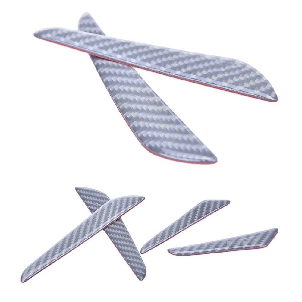 4 шт. защитные наклейки для дверей автомобиля из углеродного волокна | Автомобили