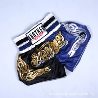 muay thai shorts professional sanda boxing suits adult competition training mma fighting short pants girls boys althetic shorts