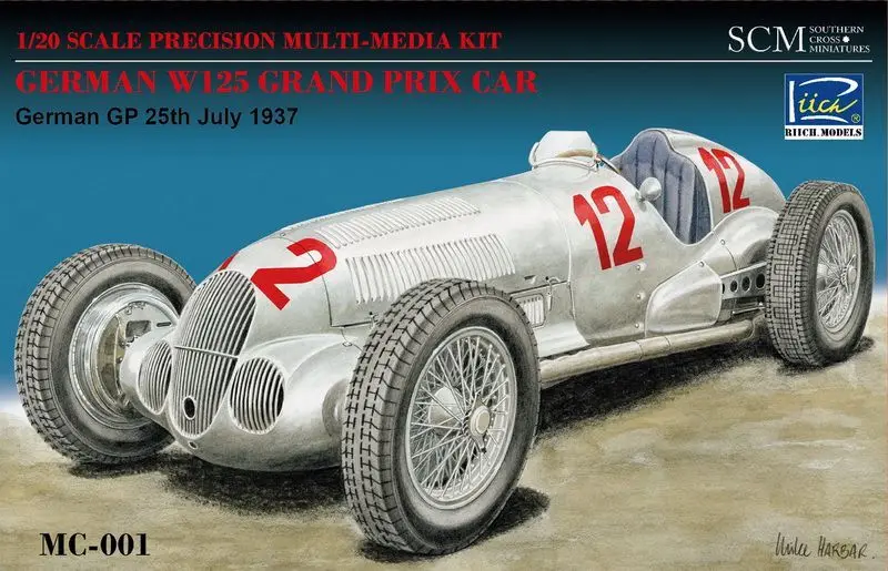 

Riich Models MC-001 1/20 SCALE PRECISION MULTI MODEL KIT