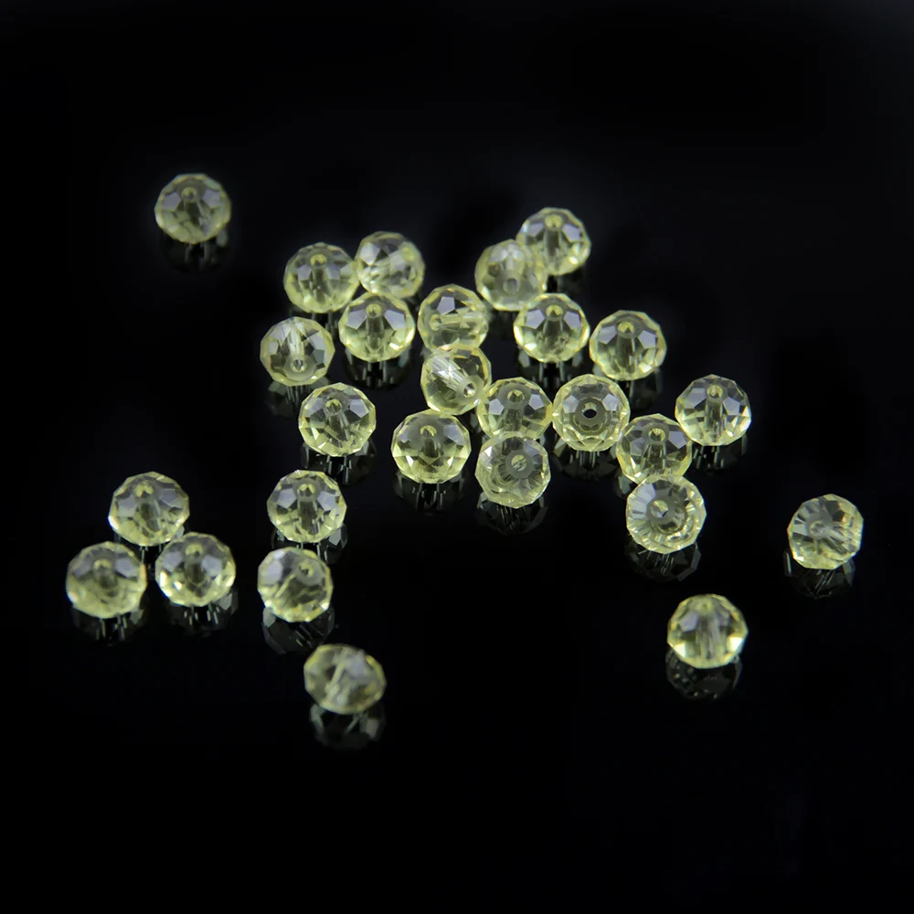 4 мм 1000 штук светильник желтый хрустальный стакан круглый бисер сделай сам
