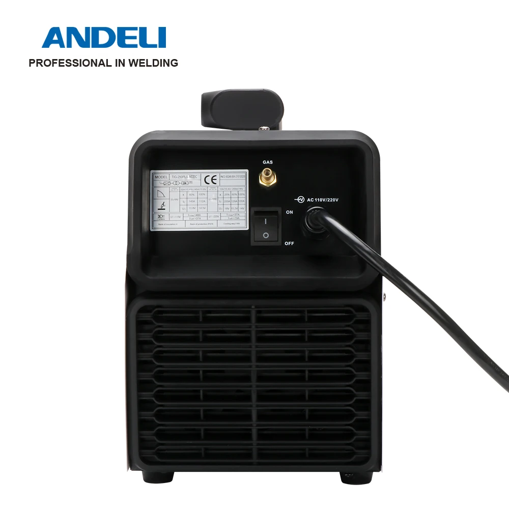 ANDELI TIG Welding Machine 110V/220V TIG-250PLS Welder HF Pulse Cold | Инструменты