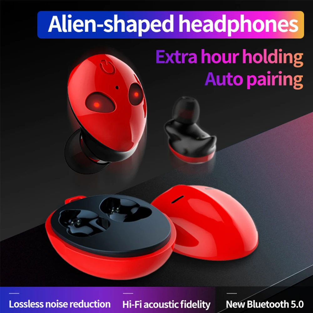 Bundwin PK i9000 TWS Bluetooth 5.0 Noise Cancelling Headset Binaural Earphone Touch Control True Wireless Earbuds Waterproof | Электроника
